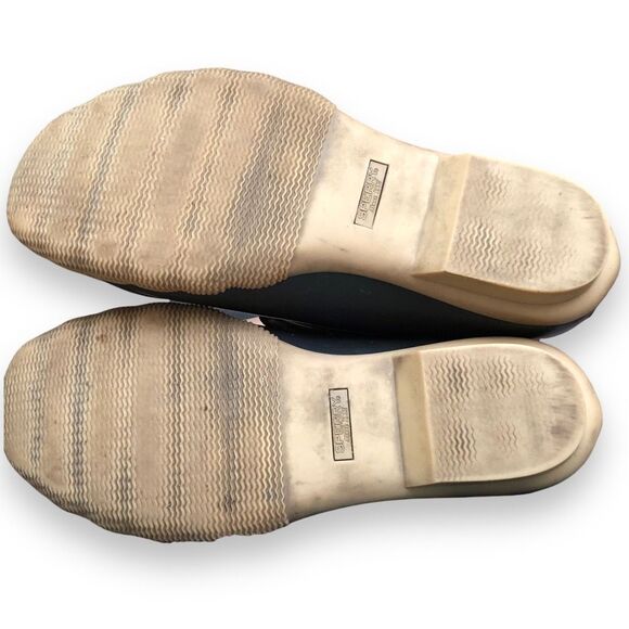 Sperry size 8 Womens Saltwater boots brown leather rubber zip closure - Picture 6 of 8